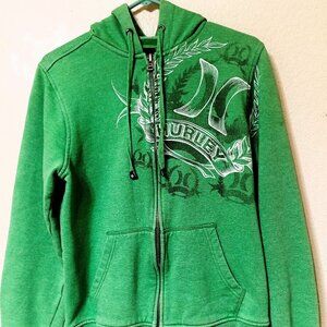 Vintage Women's Hurley Hoodie, full zip